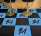 Miami Marlins Team Carpet Tiles