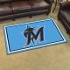 Miami Marlins 4X6 Rug