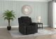 Lindale Black Manual Recliner