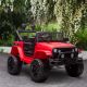 Aosom 12V Kids Ride On Truck with Parent Remote Control, Battery Powered Electric Car with Spring Suspension, Adjustable Speed, LED Lights and Horn,Red