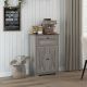  Farmhouse Sideboard Storage Cabinet with Doors and Drawer for Kitchen, Living room, 23.5