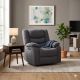 Cosmo Dark Grey Power Recliner