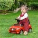 Aosom Kids Ride On Push Car, Foot-to-Floor Walking Sliding Toy Car for Toddler with Working Horn, Music, Headlights and Storage,Red