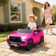 Aosom Electric Ride on Car 12V Kids Ride-on Toy, Pink