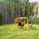  Chicken Activity Play for Healthy & Happy Animals with Chicken Perches & Hen Ladder, Chicken Coop Toy, Yellow