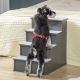  Pet Stairs, Small Dog Steps for Couch Bed with Cushioned Removable Covering, 15.75