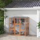  Catio Cat Window Box Outside Enclosure with Bridge Platforms