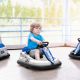 Aosom Bumper Car for Kids, 360° Rotation 6V Electric Ride On Bumper, White