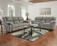 1003 Allure Grey Reclining Sofa