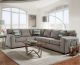 SILVERTON PEWTER SECTIONAL  LAF