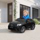 Aosom Toddler Ride On Car (Mercedes Benz AMG GLC63S Coupe) Electric Kids Ride On Car with 2 Speed, MP3 Player, Light, Horn, Songs, Suspension - Fun for Toddlers and Kids - Black