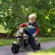 Qaba 6V 3 Wheel Electric Motorcycle for Kids, Battery Powered Motorbike w/ Headlights, Music, Forward & Reverse, Gray
