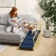  Dog Ramp, Adjustable Height Pet Steps, Foldable Dog Stairs with Non-slip Mat for Small to Large Dogs