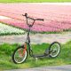 Aosom Youth Scooter Kick Scooter for Kids 5+, Max Load 220 LBS., with Adjustable Handlebar, 16