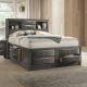 22700Q-HBFB Ireland Grey Queen Storage Bed