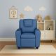 Kids Recliner Blue