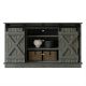 VINTAGE TV CONSOLE DARK GRAY