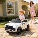 Aosom Electric Ride on Car 12V Kids Ride-on Toy, White
