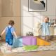 Qaba Foam Play Set for Toddlers and Children Crawling or Sliding, Assorted