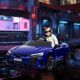 Aosom 12V Licensed Audi RS E-tron GT Kids Ride on Car with Remote Control, Suspension, Horn, Music, Lights, Dark Blue