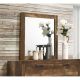 28587   4PC KING RUSTIC PANEL BEDROOM SET