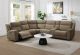 LV06780-1  Elkhart 6Pc Power Sectional Brown (LF POWER)