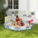  Wooden Sandbox for 3-7 Years, 85