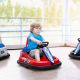 Aosom Bumper Car for Kids, 360° Rotation 6V Electric Ride On Bumper,Red