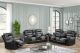 L647-S Black And Grey Reclining Sofa