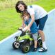 Aosom NO Power Kids Ride On Push Car, w/ Music, Lights for 1.5-3, Green