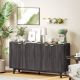  Fluted Sideboard Buffet Cabinet, 55