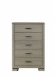 BD05146 Slate 5 Drawer Chest