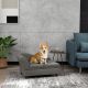 Pet Sofa Dog Sofa for Small Dogs with Storage, Gray