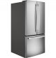 GNE25JYKFS  STAINLESS FRENCH DOOR REFRIGERATOR