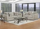 4305  2Pc Crosby Dove Love Sofa Set (Sofa + Love)